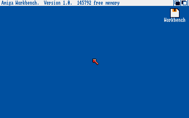 Amiga Workbench 1.0